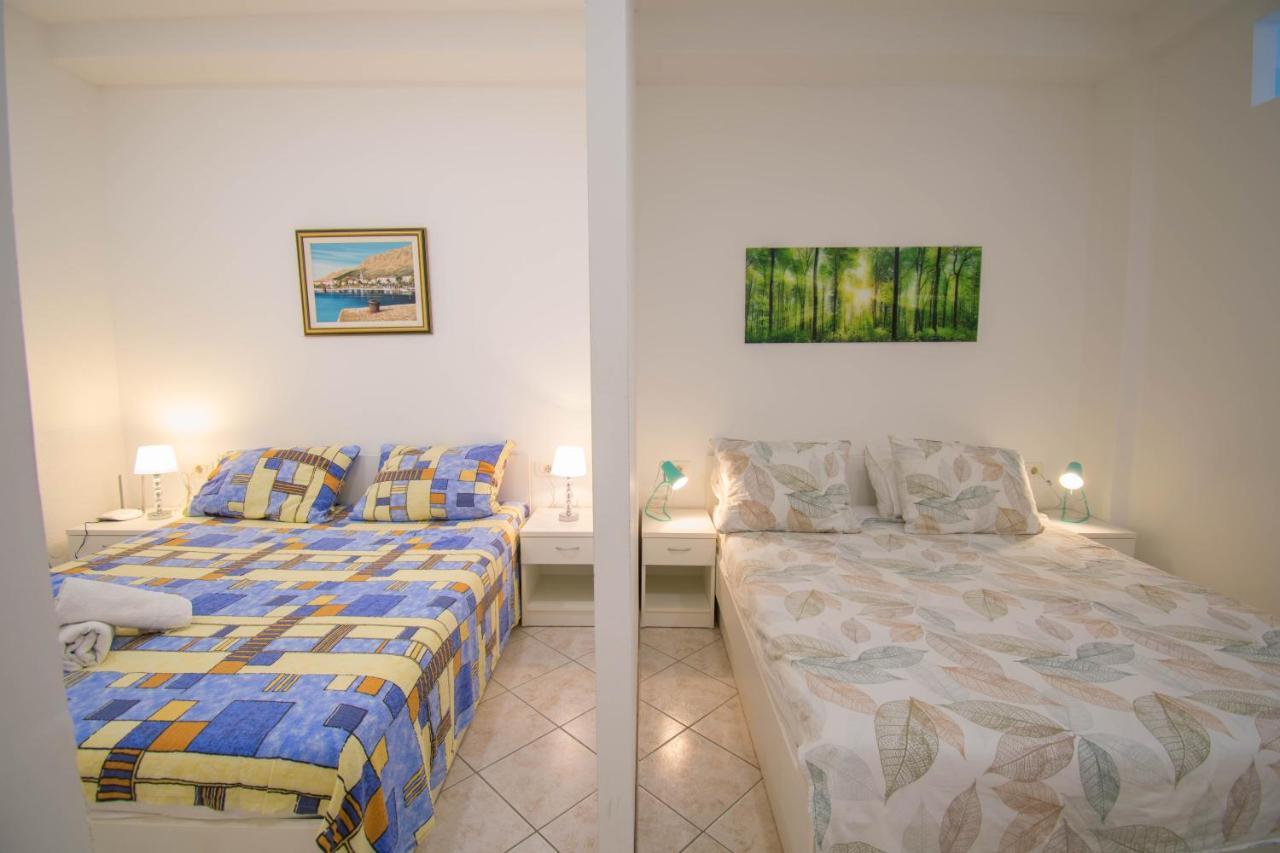 Family apartment Manuela - Baška Voda Exteriér fotografie